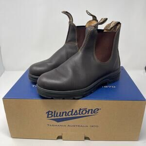 Blundstone Stout Brown Leather 500 Original Boots (AU 4.5)